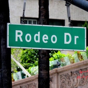 Rodeo Drive Sign 