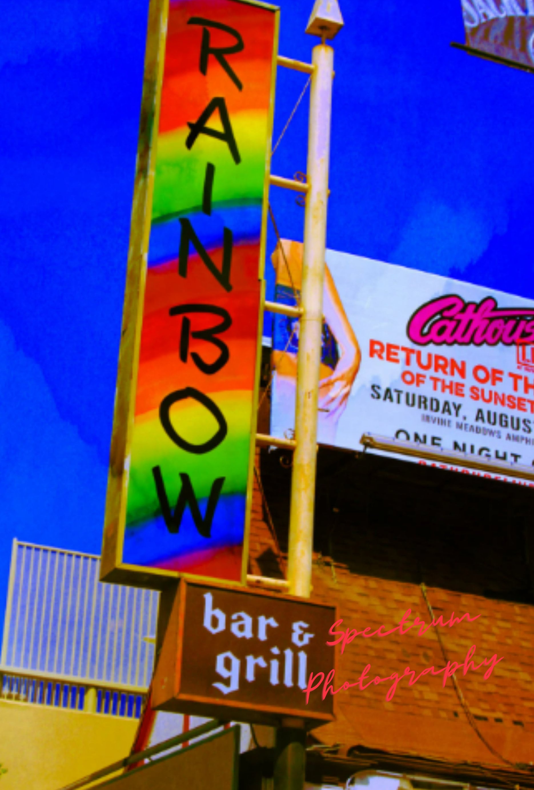Rainbow Bar and Grill Hollywood Etsy