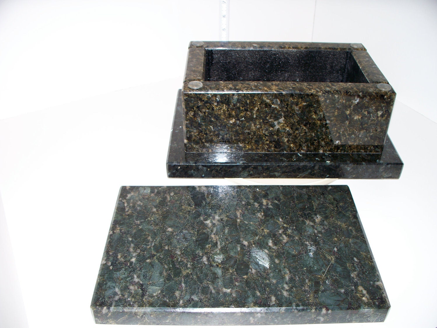 Stone Cremation Box Stone Cremation Urn Handmade Wedding Box or Keepsake Box - Etsy
