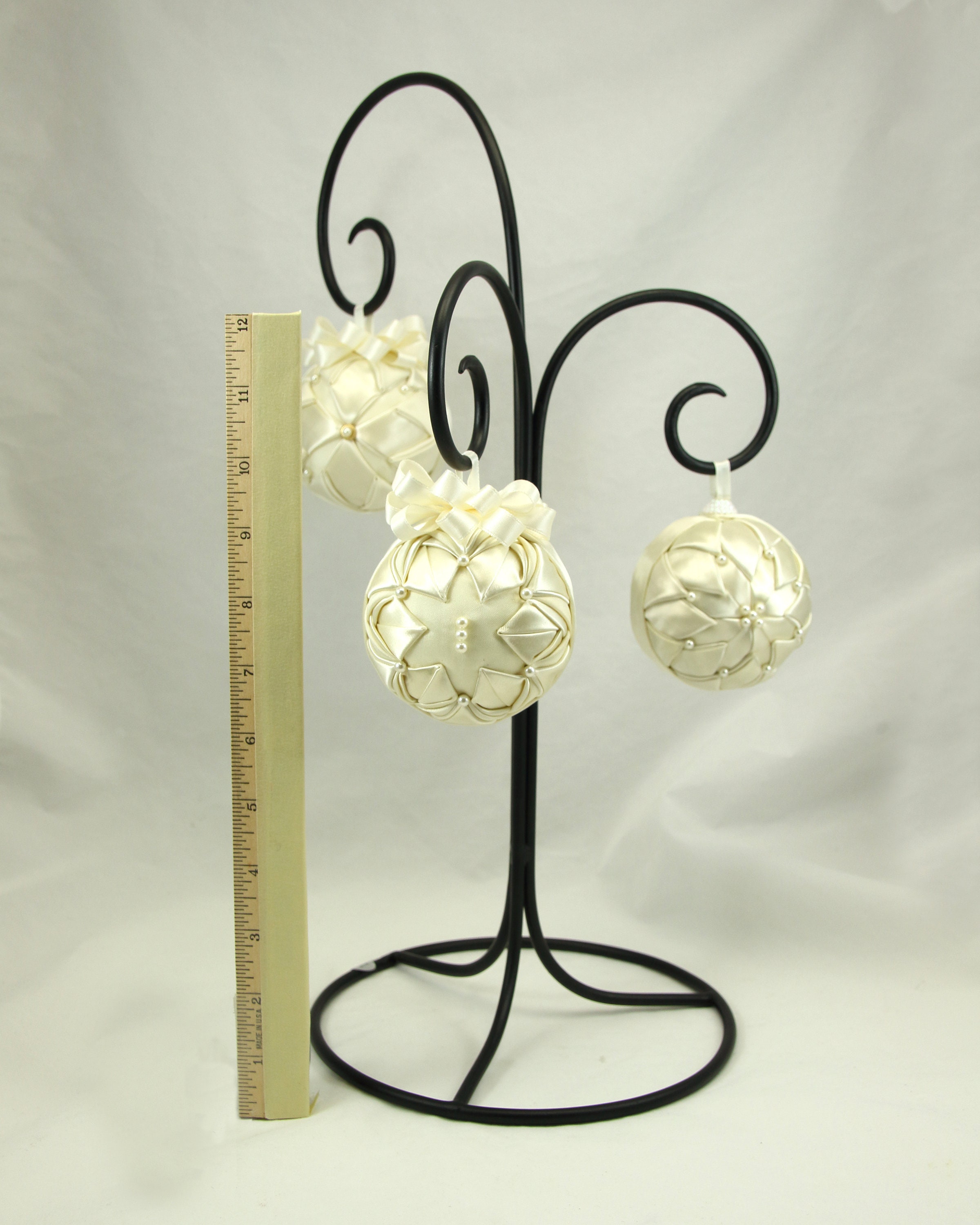 Black Ornament Stand Black Display Stand Hanging Ornament Etsy