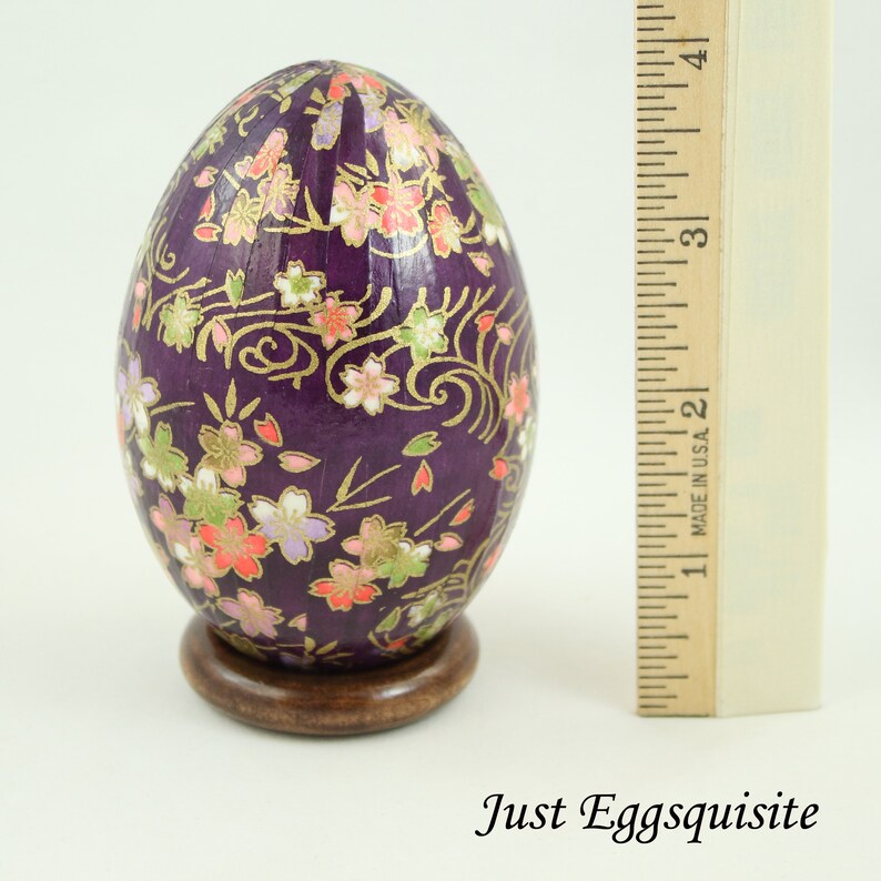 Japanese Washi Paper Easter Egg Japanese Washi Egg Washi Etsy