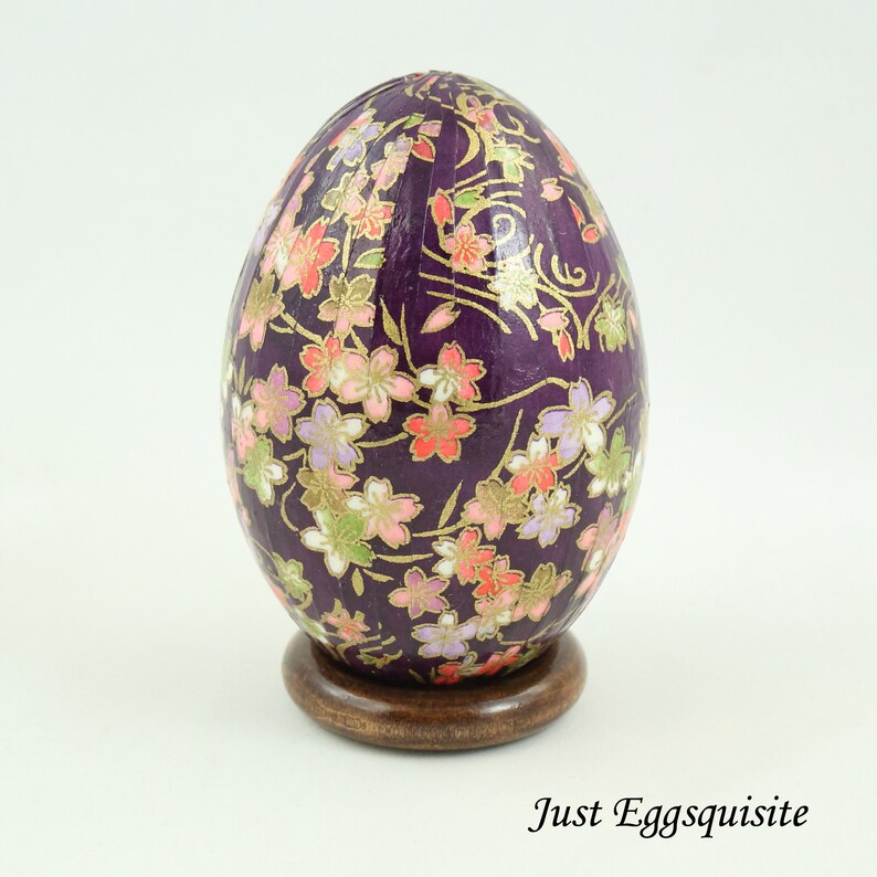 Japanese Washi Paper Easter Egg Japanese Washi Egg Washi Etsy