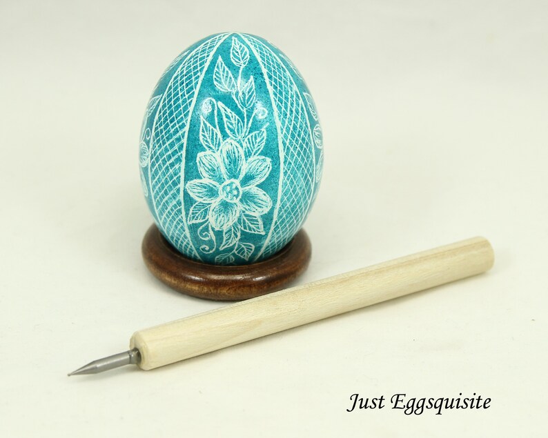 Egg Decorating Tool, Pysanky, Pisanki, Ukrainian Easter Egg, Egg Scratching Tool, Pysanky Scratching Tool, Polish Easter Egg, Skrobanki image 7