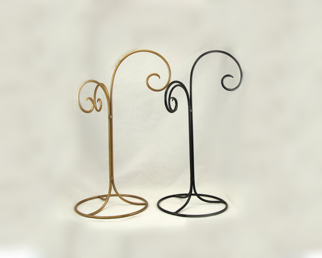 Black Ornament Stand, Black Display Stand, Hanging Ornament Stand, Christmas Ornament Stand