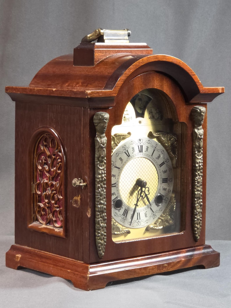 1984 Dutch Mantel Clock – Franz Hermle Movement, Moonphase Chime (for ...