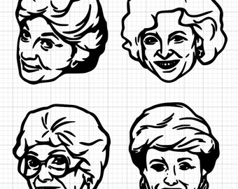 Golden Girls Svg Etsy