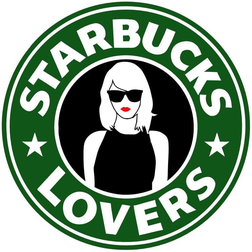 Taylor Swift Starbucks Lovers Logo SVG Download - Etsy Australia