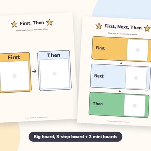 First Then Board Printable with 40 Picture Cards, First Next Then Chart for Toddlers (PDF) image 3