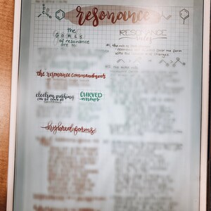 Informationsblad om resonans i organisk kemi