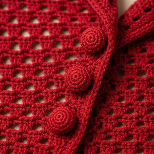 Haakpatroon Ruby Blossom vest | Bloemenvest met sjaalkraag (PDF)