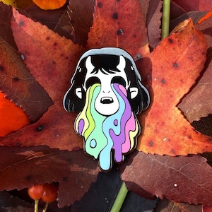 Rainbow Tears - Pin de esmalte duro