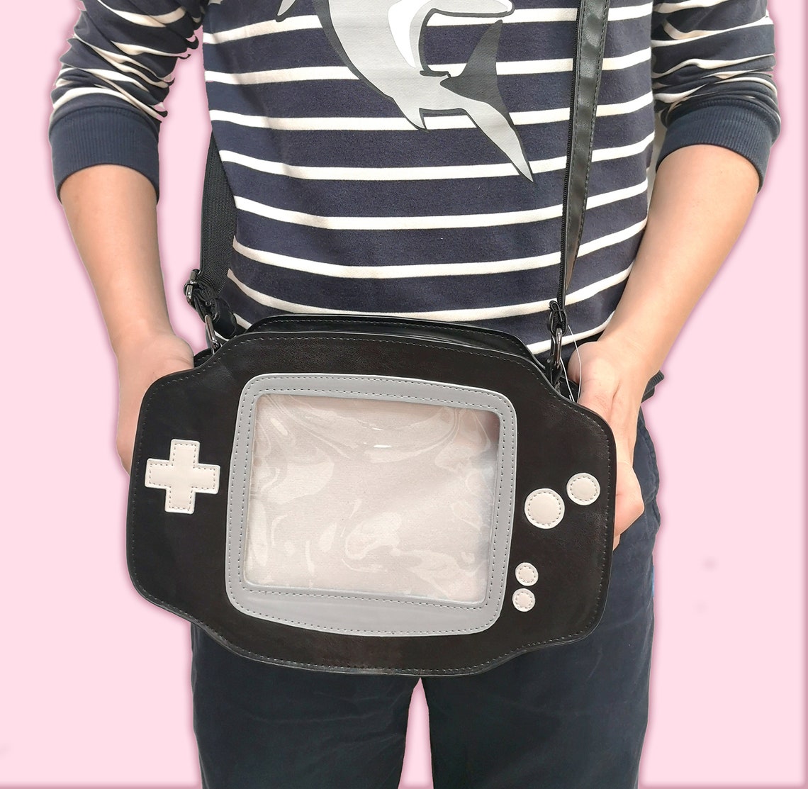 Video Game Ita Bag Vegan Leather Etsy