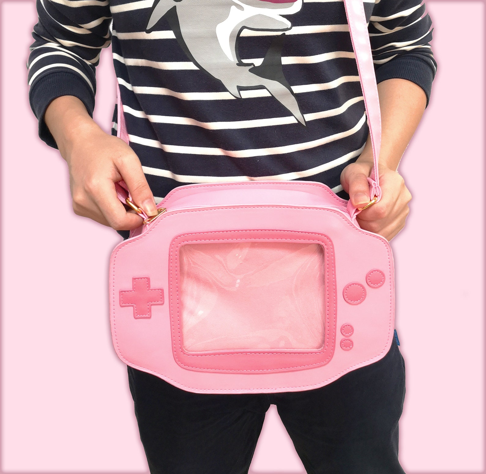 Video Game Ita Bag Vegan Leather Etsy