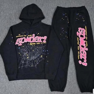 Sp5der hoodie black - Etsy 日本