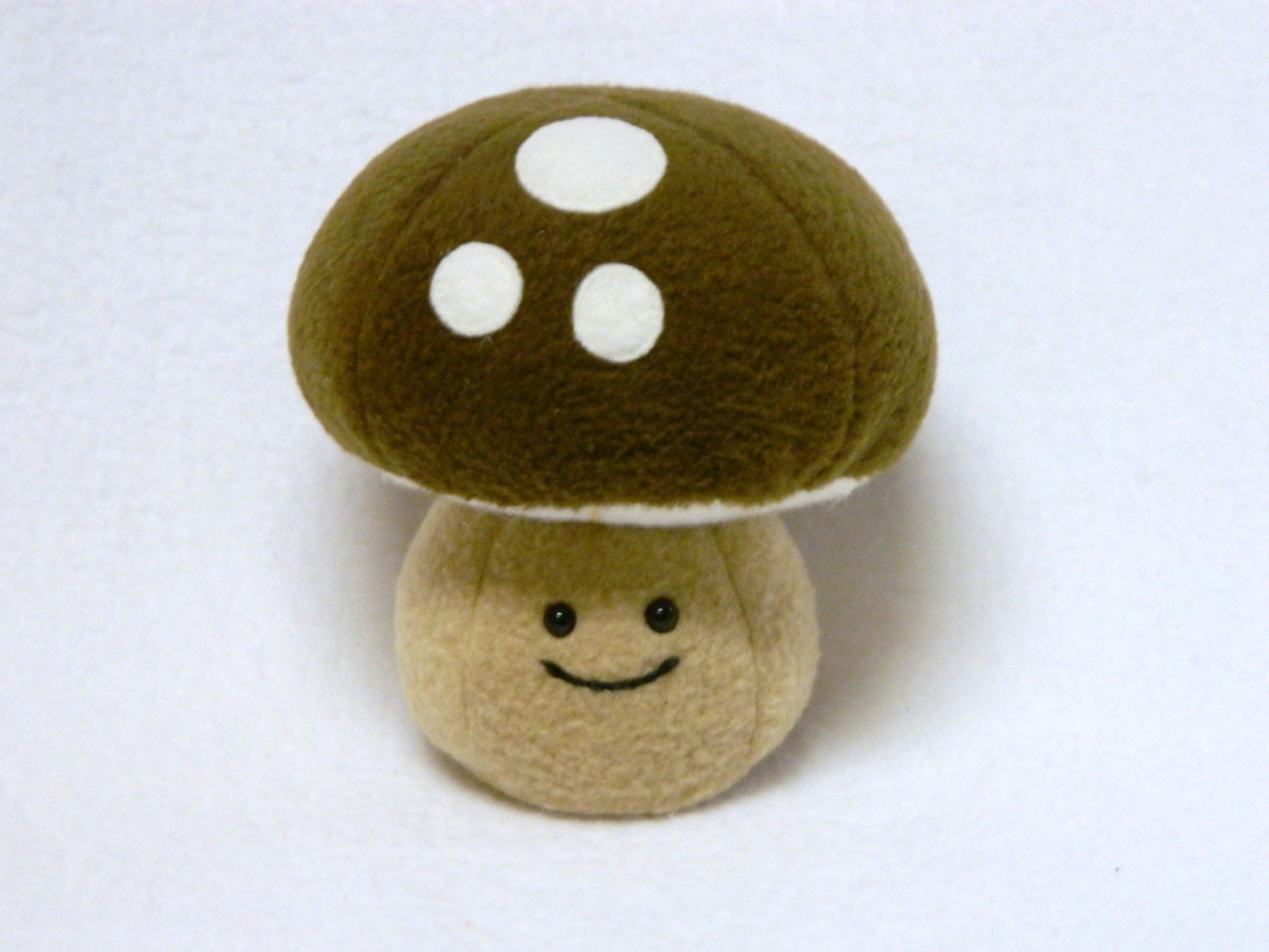 Plush kawaii mushroom toy soft fleece | Etsy