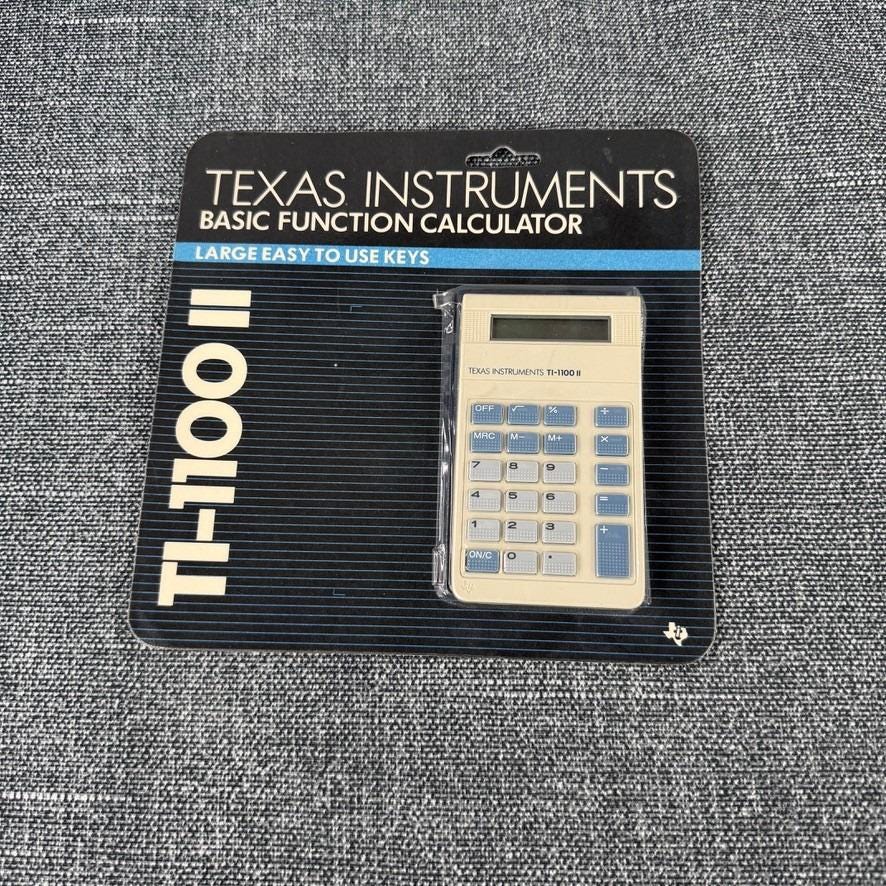 Vintage Ti Calculator - Etsy