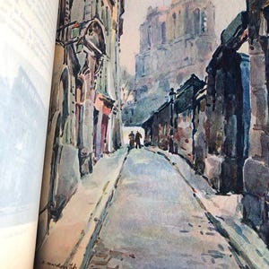 Antigua guía francesa de París de Escholier, 1929