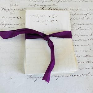 Antichi documenti francesi manoscritti del XIX secolo documenti legali notarili