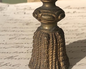 Antique French light Pull brass Curtain cord Blind pull weight