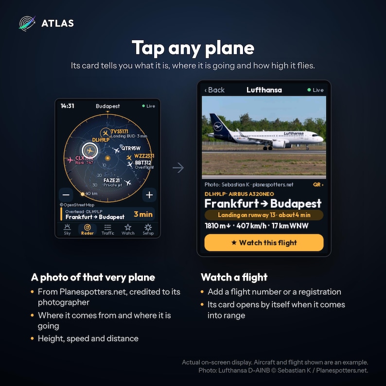 Live Flight Tracker for Your Window, Sky View and Radar Map With ...