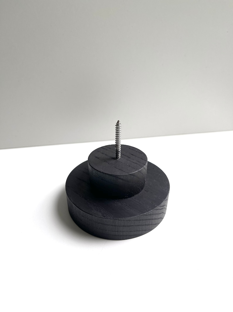 WOOD ROUND HOOK Etsy