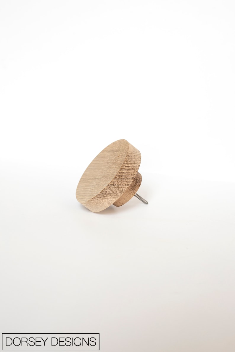 WOOD ROUND HOOK Etsy