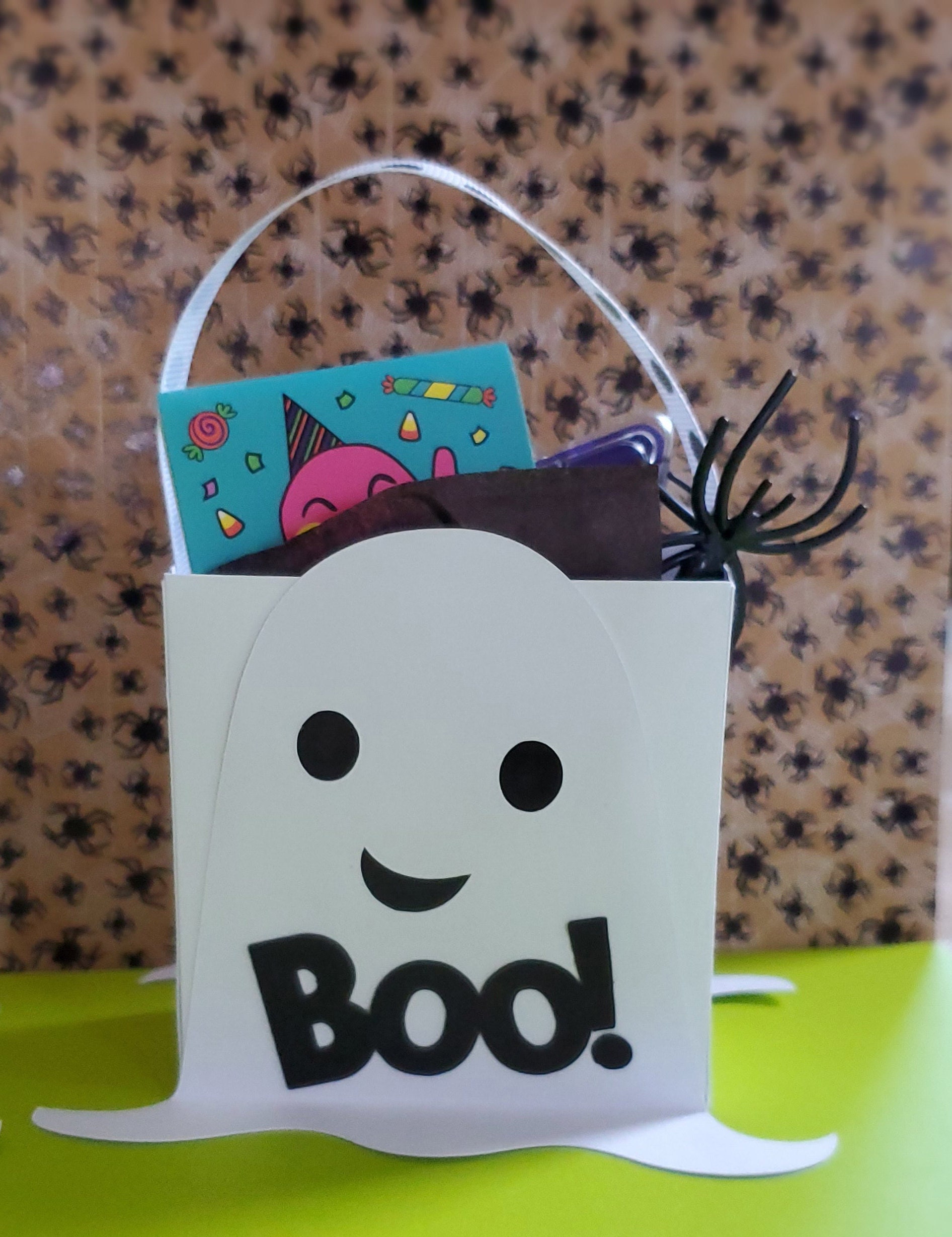 8PCS Halloween Treat Bags Candy Bags, Kids Trick or Treat Bags