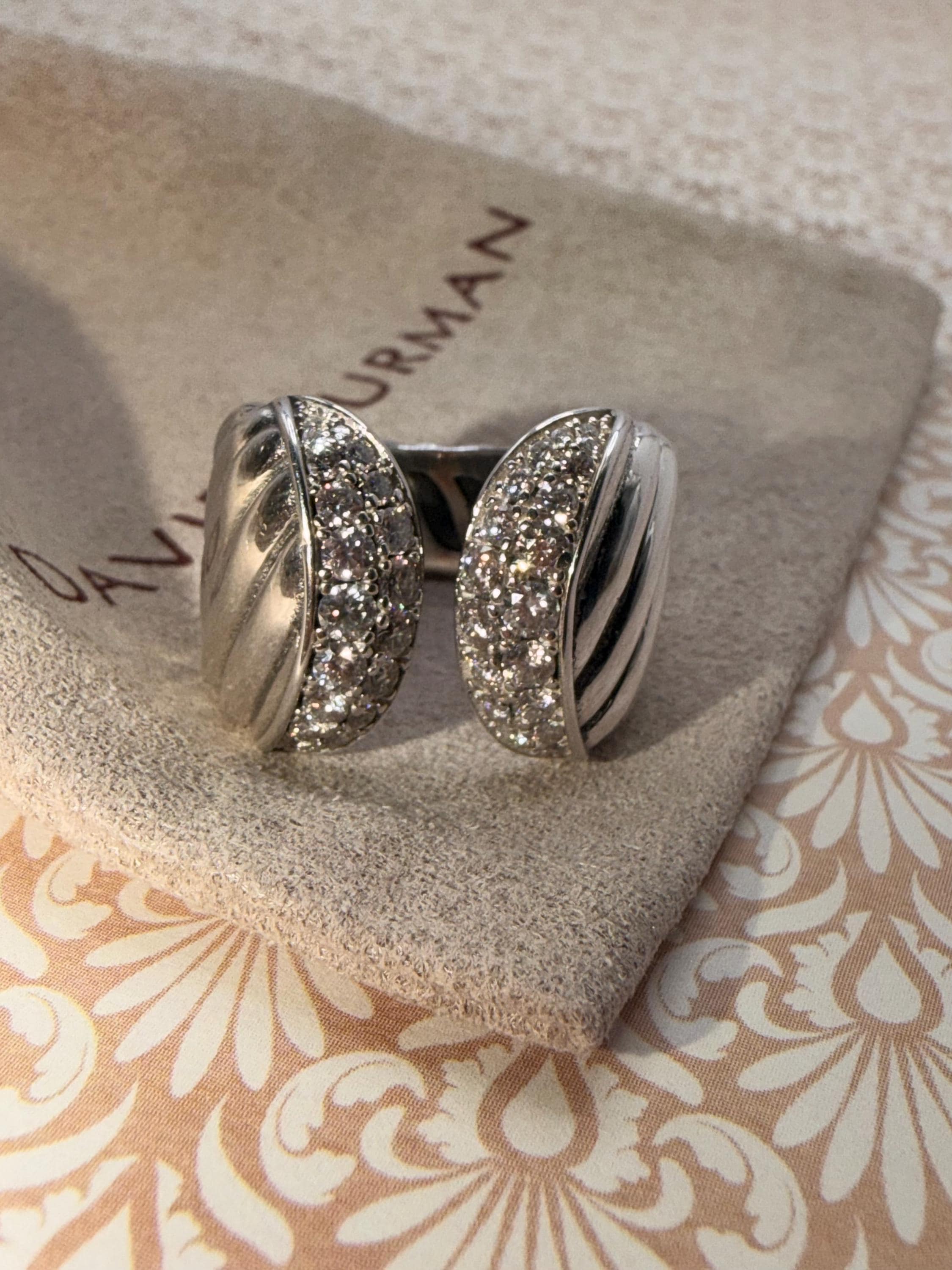 David Yurman Pave Ring - Etsy