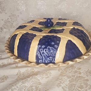 Vintage Blueberry Pie Keeper】パイキーパー - メルカリ