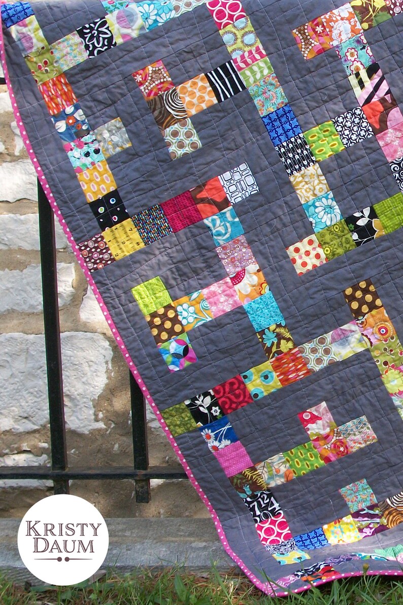 MAZED Quilt Pattern Pdf / Quilt Pattern / Modern Quilt Etsy