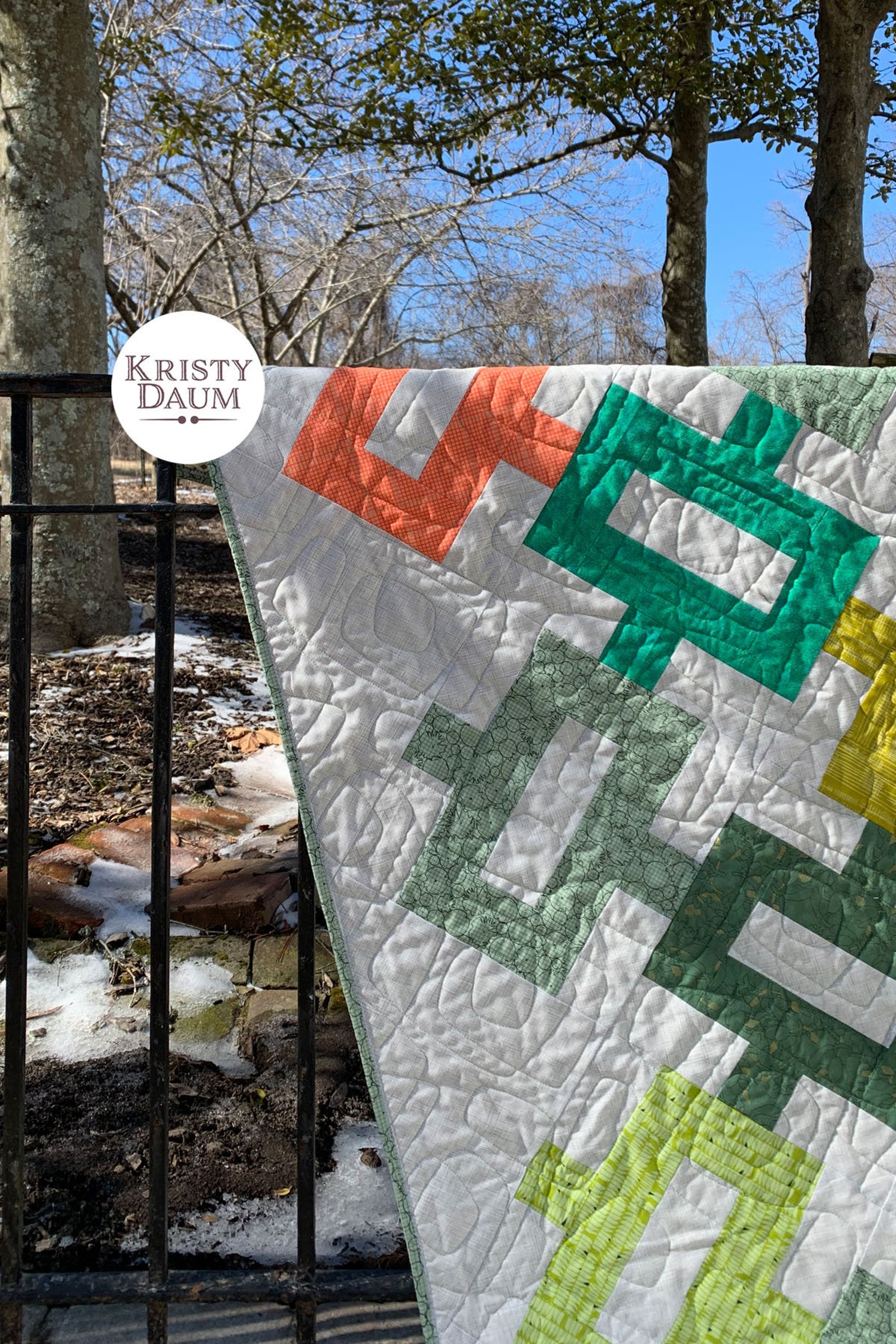 CHAIN LINK Quilt Pattern - Pdf / Modern Quilt Pattern / Modern Quilting ...