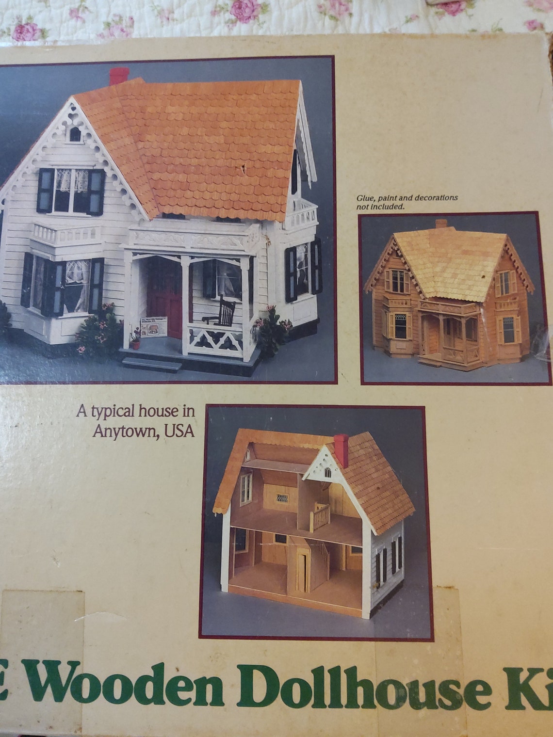 Vintage Westville Wooden Dollhouse Kit by Greenleaf Etsy
