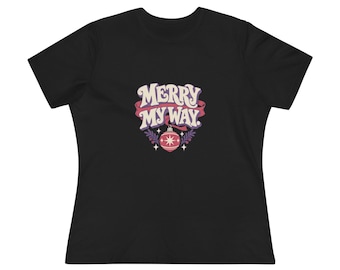 Women's Relaxed Christmas Tee - Merry My Way
