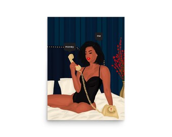 Money Making Michelle Print