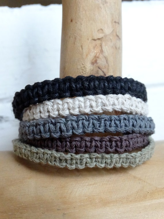 Classic Hemp Bracelet braided Hemp Bracelet tie on Friendship