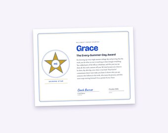 Certificado y carta de cross country para cada corredor, para cualquier ocasión, PDF imprimible