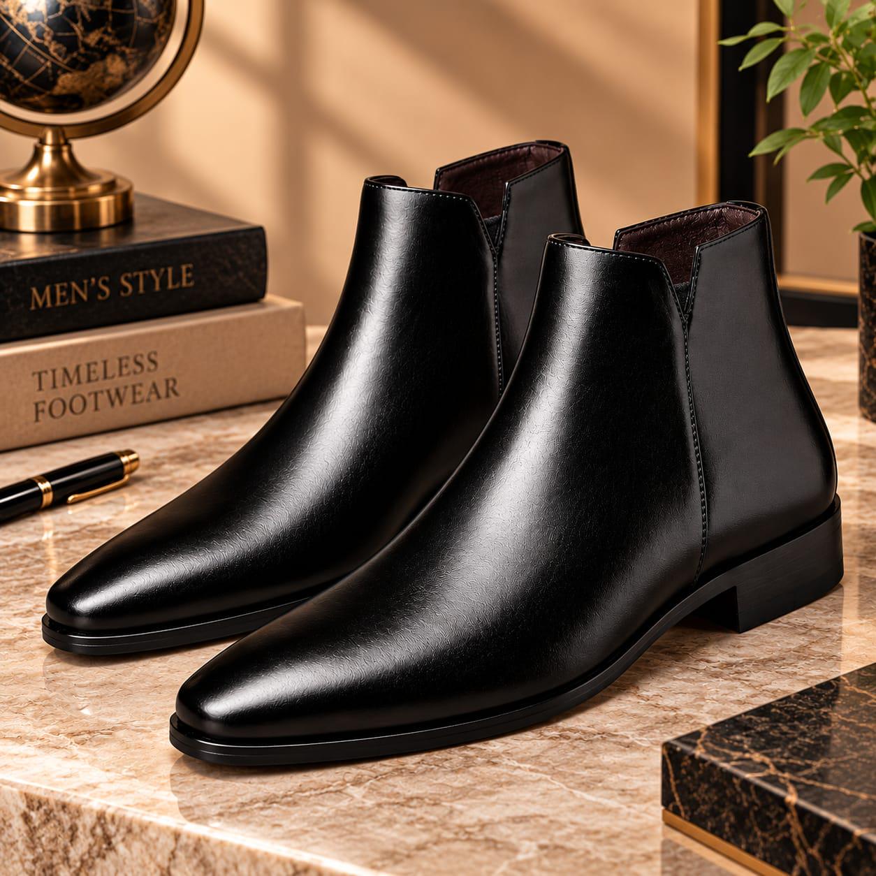 Pointed Mens Chelsea Boots - Etsy