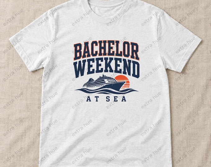 Bachelor Weekend at Sea Cruise Ship T-Shirt