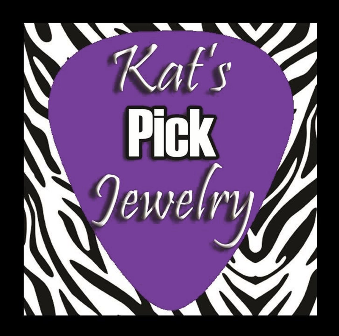 Handmade Guitar Pick Necklace Electric Guitar Charm on Red Pick Gift