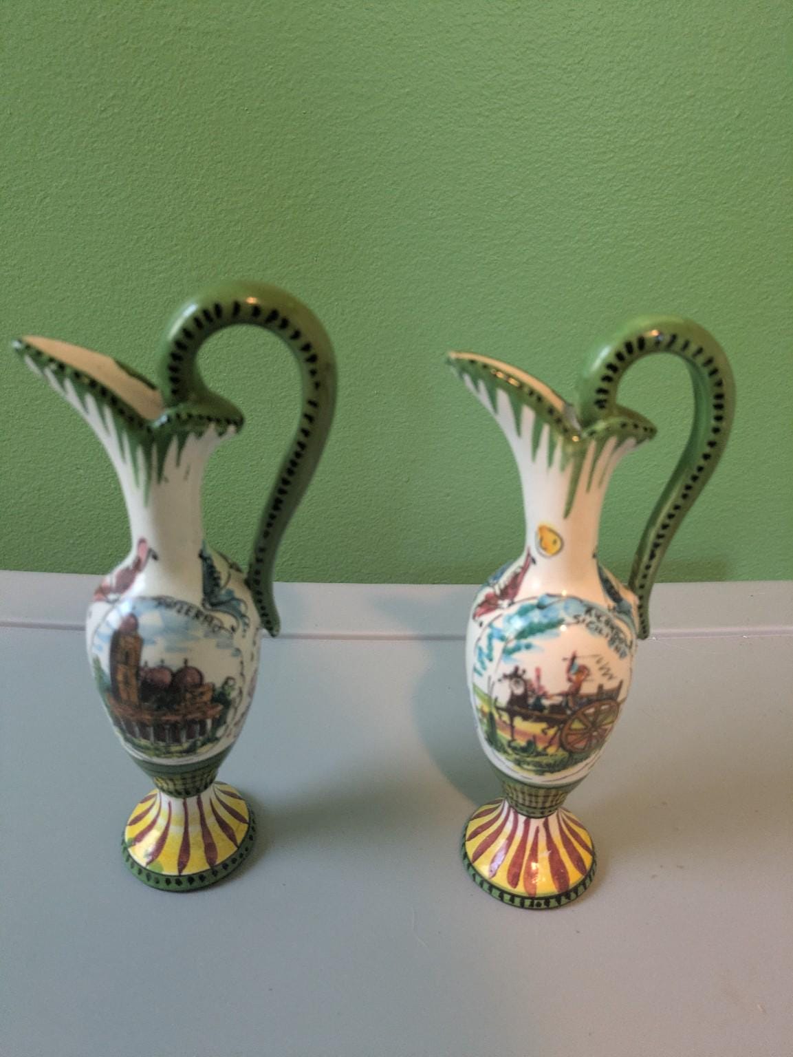Vintage Sicilian Pottery - Etsy
