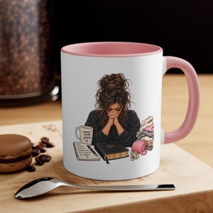 God Is Within Her Mug | Psalm 46:5 Scripture Coffee Cup