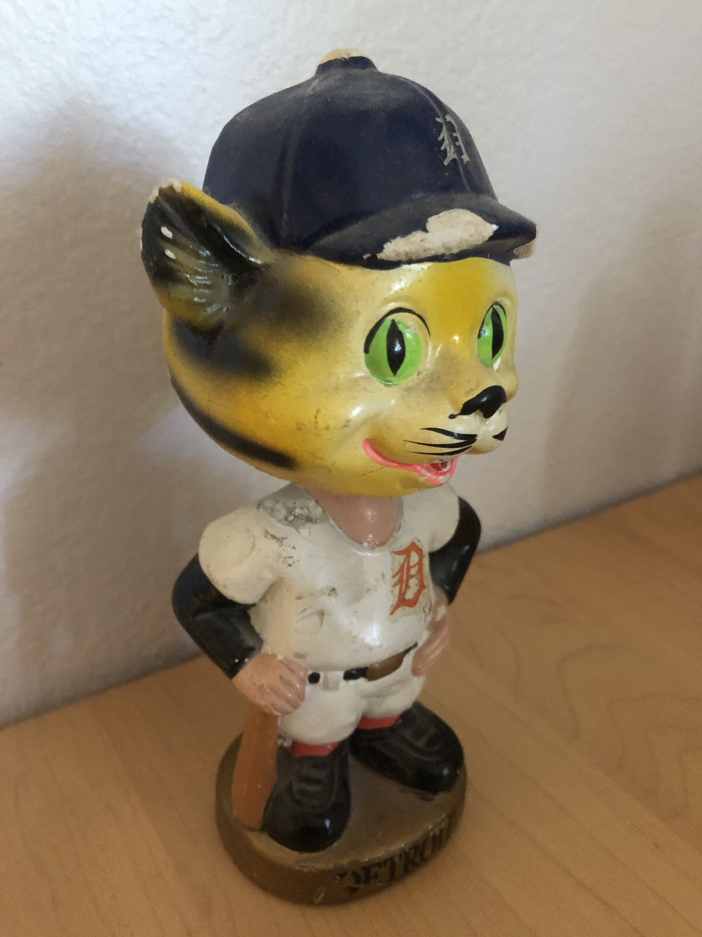 Bobblehead Detroit Tigers Vintage From 1960's Etsy