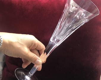 Cuatro copas de champán Waterford Millennium LOVE para brindar