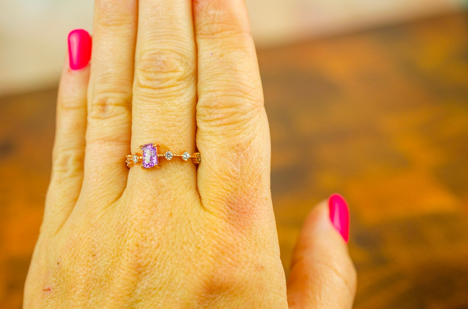 Rose Gold or Silver PERSONALIZED Women's Cremation Ring Etsy