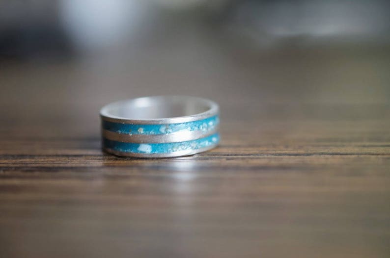 Animal Remembrance Jewelry Loss Of Pet Cremation Ring 925 Silver Yellow Pet Memorial Ring Pet Ashes Chunky Keepsake Ring CHOOSE COLOR