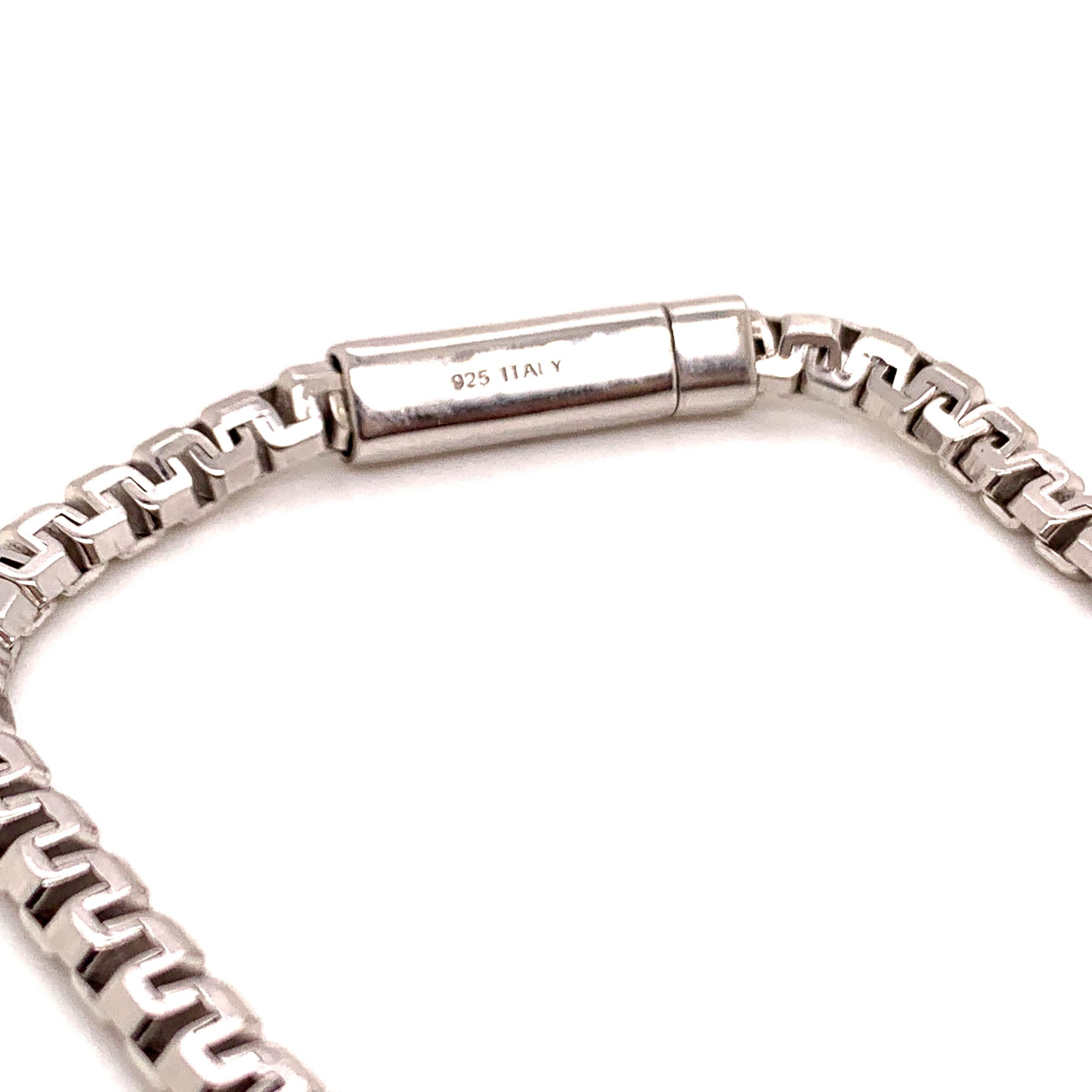 12mm Sterling Silver Pet Cremation double sided Bracelet 925 Etsy