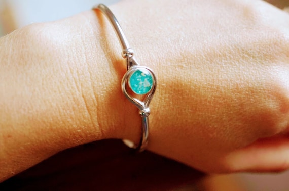 Dainty Thin Sterling Silver Flex Tube Pet Cremation Cuff Bracelet 925 Silver Pet Ashes To Keepsake Bracelet Animal Remembrance Gift