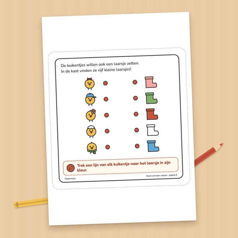 Sinterklaas doeboek peuter | Hazel zet haar schoen | Zoeken, tellen, tekenen, kleurplaten | Printbare PDF A4 | Sint cadeau | 2 tot 4 jaar image 4