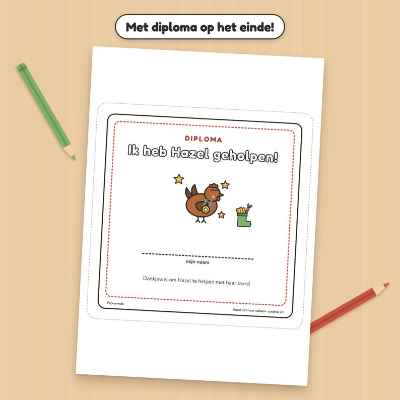 Sinterklaas doeboek peuter | Hazel zet haar schoen | Zoeken, tellen, tekenen, kleurplaten | Printbare PDF A4 | Sint cadeau | 2 tot 4 jaar image 8