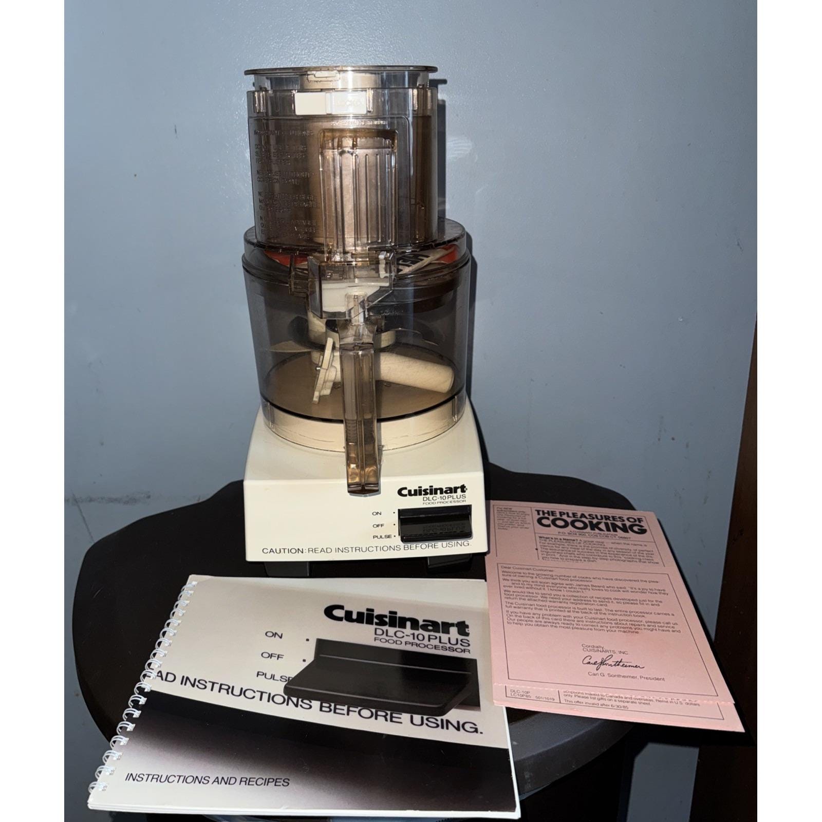 Cuisinart Food Processor Dlc 10 - Etsy